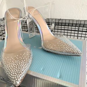 Disney X Aldo Cinderella Glassslipper Heel NWT